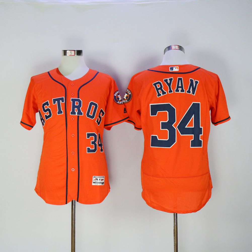 Men Houston Astros 34 Ryan Oragne MLB Jerseys